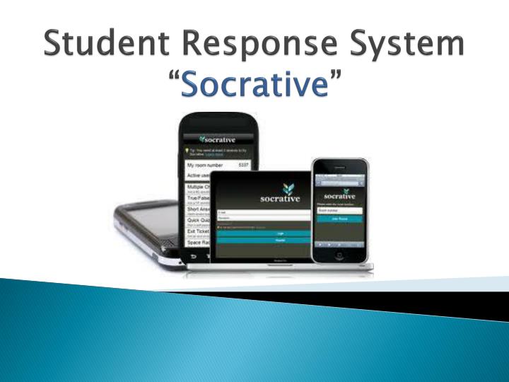 student response system socrative