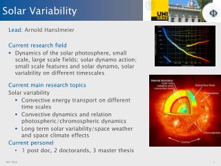 Solar Variability