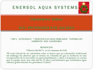e n e r s o l a q u a s y s t e m s