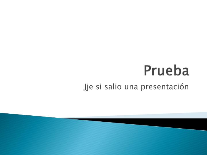 prueba