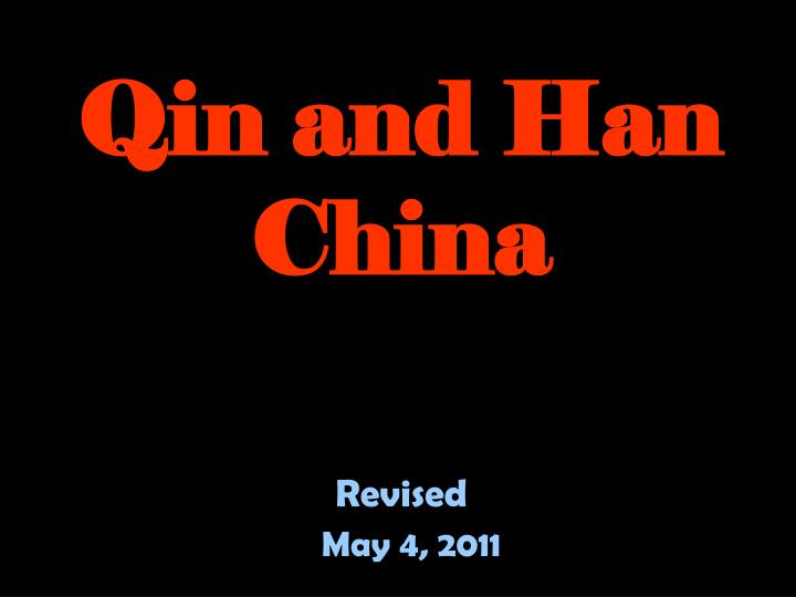 qin and han china