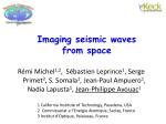 Imaging seismic waves from space - slide 1