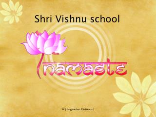 Shri Vishnu school