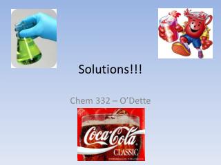 Solutions!!!