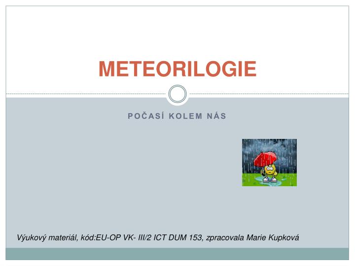 meteorilogie