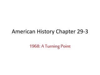 American History Chapter 29-3