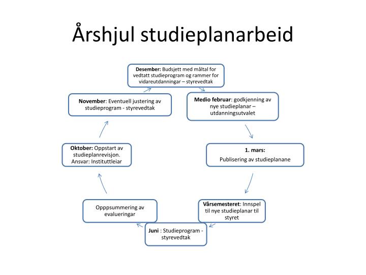 rshjul studieplanarbeid