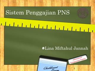 sistem penggajian pns
