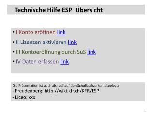 bersicht