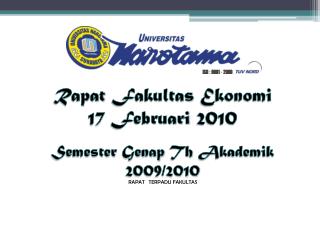 rapat fakultas ekonomi 17 februari 2010