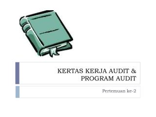 kertas kerja audit program audit