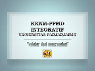 kknm ppmd integratif universitas padjadjaran
