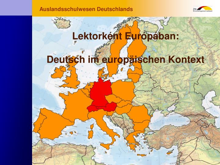 deutsch als muttersprache