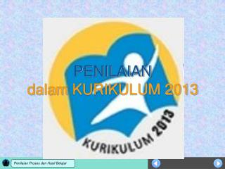 penilaian dalam kurikulum 2013