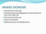 MAKRO EKONOMI - slide 1