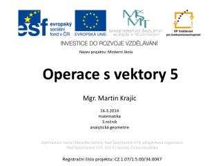 operace s vektory 5