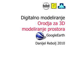 digitalno modeliranje orodja za 3d modeliranje prostora