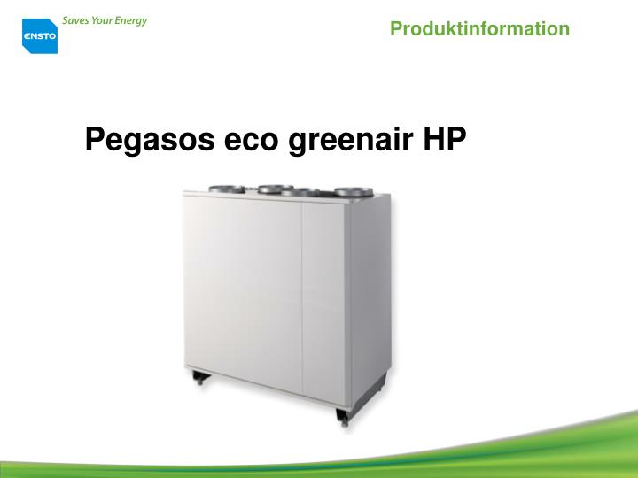 pegasos eco greenair hp