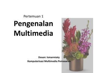 pertemuan 1 pengenalan multimedia