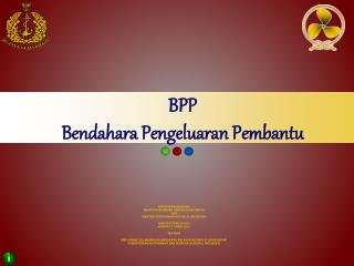 bpp bendahara pengeluaran pembantu