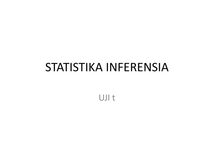 statistika inferensia