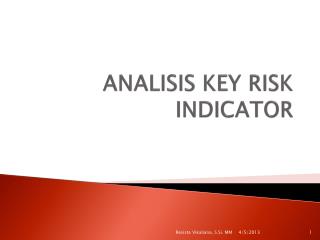 analisis key risk indicator