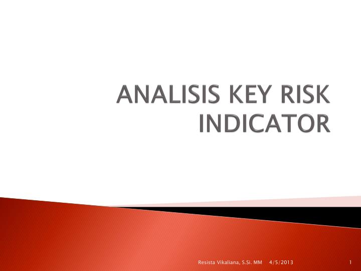 analisis key risk indicator