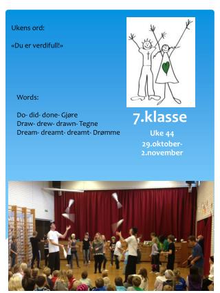 plan for 7 klasse