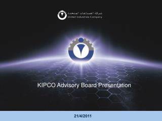 KIPCO Advisory Board Presentation