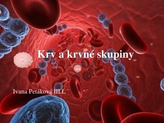 krv a krvn skupiny