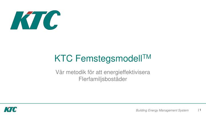 ktc femstegsmodell tm