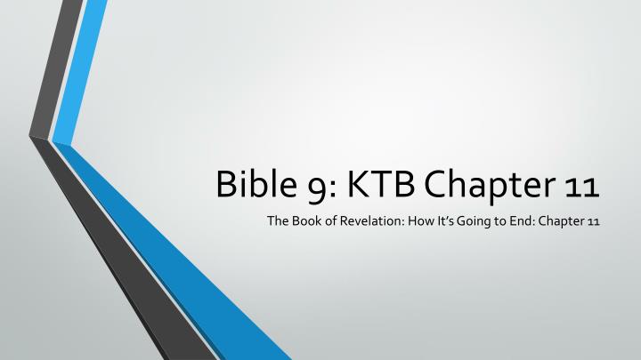 bible 9 ktb chapter 11
