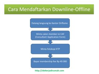 cara mendaftarkan downline offline