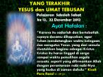 Ayat Hafalan : - slide 1