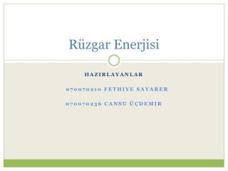 r zgar enerjisi