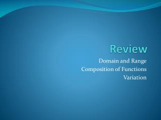 review