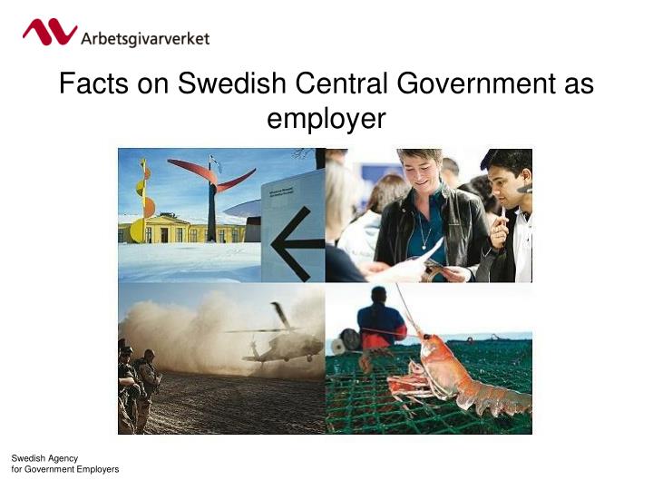 facts on swedish central government as employer