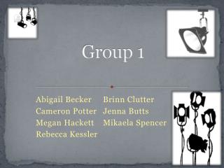 Group 1