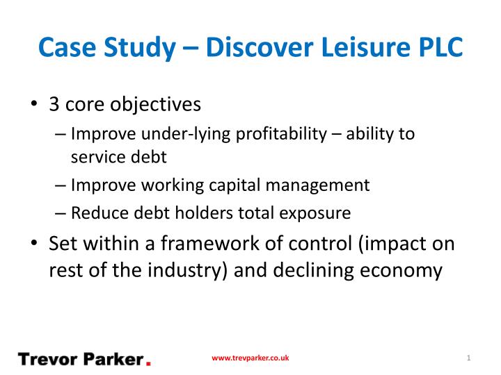 case study discover leisure plc