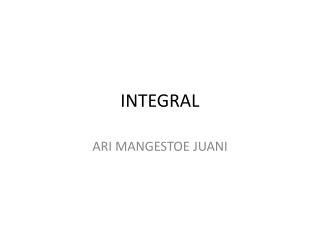 integral