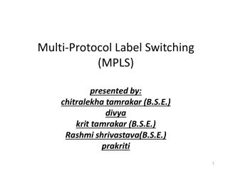 MPLS deployment