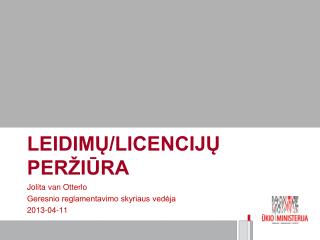 leidim licencij per i ra