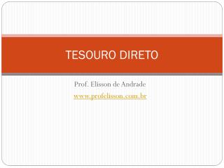 tesouro direto