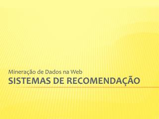 minera o de dados na web
