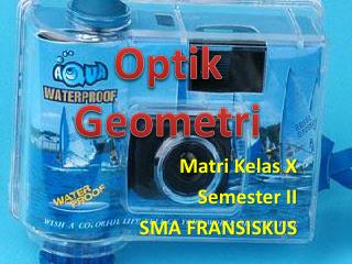 matri kelas x semester ii sma fransiskus