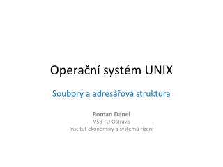 opera n syst m unix