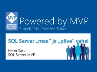 sql server maa ja pilve vahel