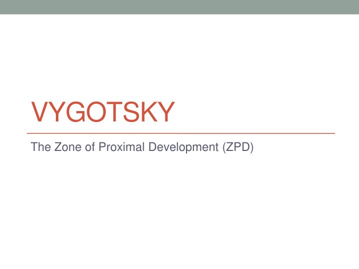 vygotsky