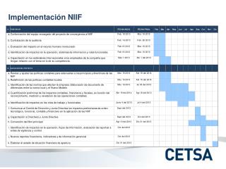 implementaci n niif