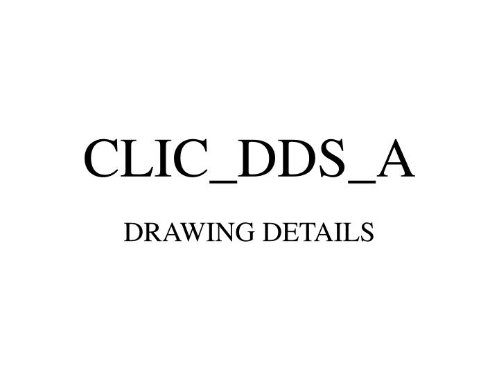 clic dds a